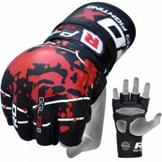 MMA rukavice RDX F2 - čierne Veľkosť: L