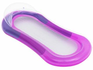 Nafukovací matrac BESTWAY na plávanie 160x84cm + sieťované dno - 43103 Farba: fialová