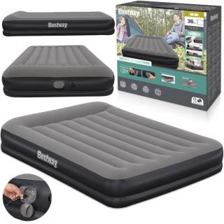 Nafukovací matrac Bestway Tritech so vstavanou USB pumpou 152x203cm 671BU