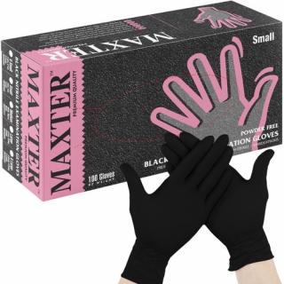 Nitrilové rukavice 100 ks. S Iso Trade - čierne
