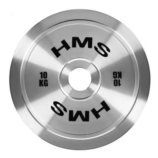 Oceľový olympijský kotúč HMS TOS100 10 kg