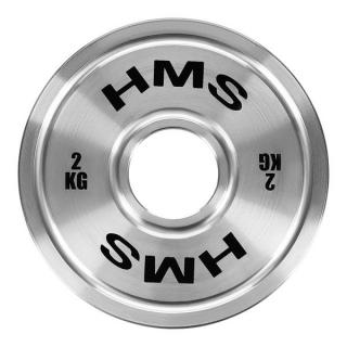 Oceľový olympijský kotúč HMS TOS20 2 kg