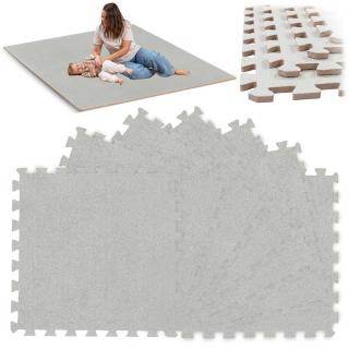 Penová podložka 6 ks puzzle 180 x 120 cm Massido 650101 - béžová