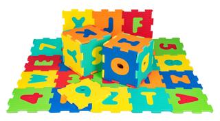 Podložka puzzle 36 ks RAMIZ ZDN.1083 - čísla a abeceda