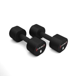 Polyuretánové jednoručné činky HMS HPT06 2 x 6 kg