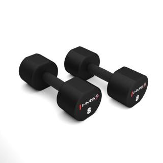 Polyuretánové jednoručné činky HMS HPT08 2 x 8 kg