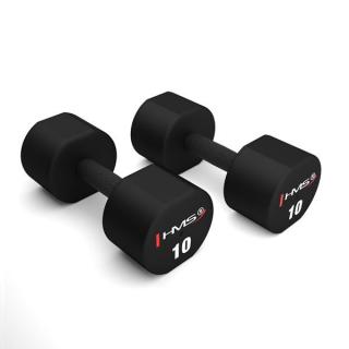 Polyuretánové jednoručné činky HMS HPT10 2 x 10 kg