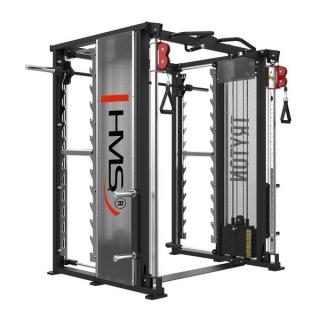 Posilňovací stroj HMS TRYTON - 3D multipress a protismerné kladky so závažím