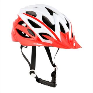 Prilba NILS Extreme MTW210 bielo-červená Veľkosť: S(50-58cm)
