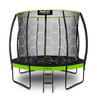 Profilovaná záhradná trampolína 8ft/252cm s vnútornou sieťou Neo-Sport