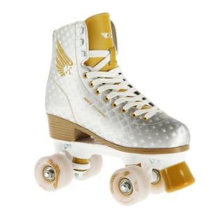 Quad kolieskové korčule NILS Extreme NQ14198 - zlaté Veľkosť: 33