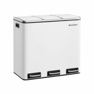 Recyklačný odpadkový kôš SONGMICS LTB54WT
