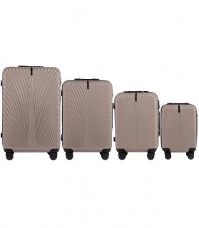 Sada kufrov 4 ks WINGS BEIGE SN 120 - béžová