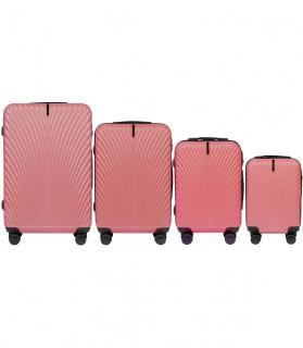 Sada kufrov 4 ks WINGS PINK SN 120 - ružová