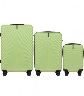 Sada kufrov XS, M, L WINGS  PISTACHIO SN 120 -zelená