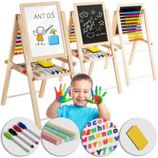 Skladacia magnetická/kriedová tabuľa Ricokids 780300