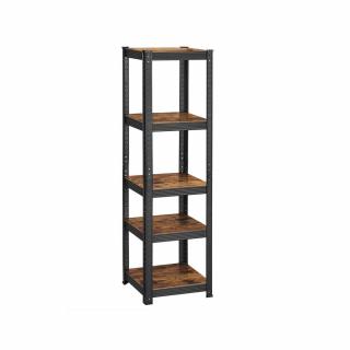 SONGMICS Heavy-Duty úzka polica s 5 policami GLR037B01