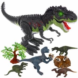 Súprava interaktívneho dinosaura  T-REX + SLOT Iso Trade 11476