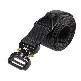 Taktický opasok 125 cm NILS Camp NC1729 - čierny