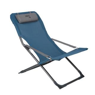 Turistické lehátko NIL Camp NC3022 - modré