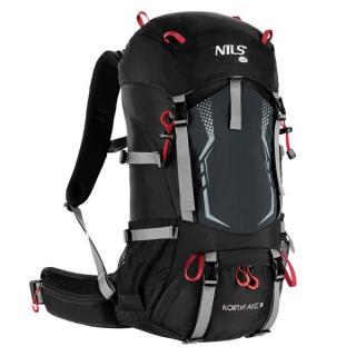 Turistický batoh NILS Camp NC1993 Northlake 30L + 10L - čierny