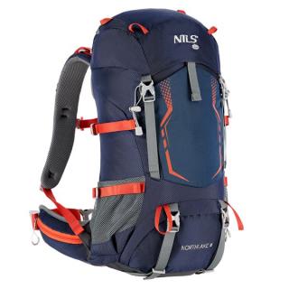 Turistický batoh NILS Camp NC1993 Northlake 30L + 10L - modrý