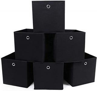 Úložné boxy 6 ks 30 x 30 x 30 cm SONGMICS RFB02H-3
