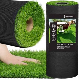 Umelá tráva 2m šírka x 1m dĺžka na terasu/balkón – UV odolná, výška 32 mm GA0043/2