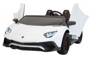 Vozidlo Lamborghini Aventador SV STRONG biele