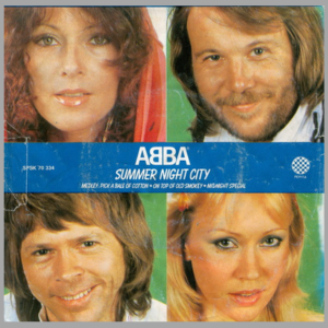vinyl 7  ABBA Summer Night City