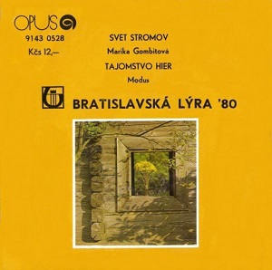 vinyl 7" SP MARIKA GOMBITOVÁ Svet stromov / MODUS Tajomstvo hier (LP bazár)