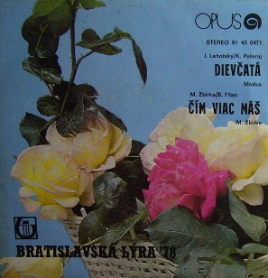 vinyl 7" SP MODUS Dievčatá/ ŽBIRKA Čím viac máš (LP bazár)