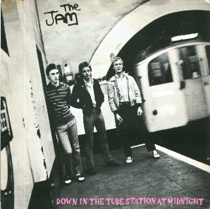 vinyl 7"SP THE JAM Down In The Tube Station At Midnight (The Dream Of Children)