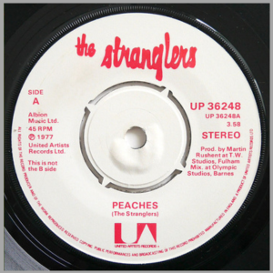 vinyl 7"SP The Stranglers – Peaches (Go Buddy Go)