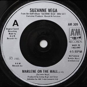vinyl 7" Suzanne Vega – Marlene On The Wall (LP bazár)
