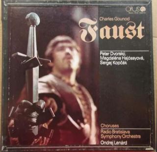vinyl boxset Charles Gounod / Magdaléna Hajóssyová, Peter Dvorský, Sergej Kopčák – Faust (LP bazár)