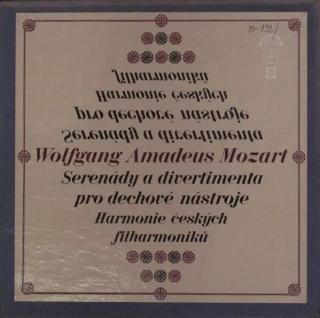 vinyl boxset Wolfgang Amadeus Mozart / Harmonie Českých Filharmoniků – Serenády A Divertimenta Pro Dechové Nástroje (LP bazár)