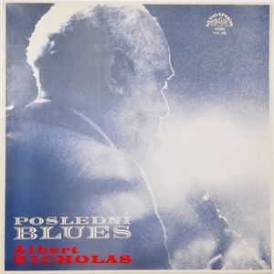 vinyl LP Albert Nicholas Poslední Blues (LP bazár)