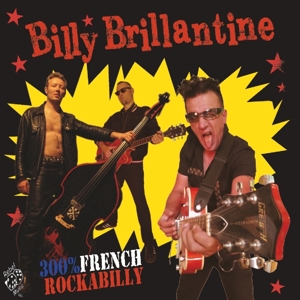vinyl LP BILLY BRILLANTINE 300% French Rockabilly (LP bazár)