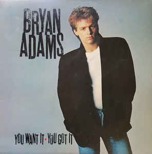 vinyl LP BRYAN ADAMS You Want It, You Got It  (LP bazár)
