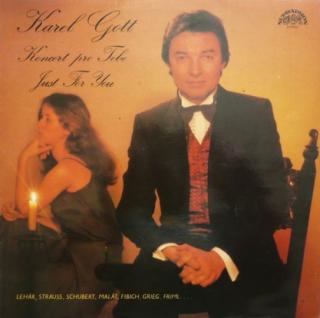 vinyl LP KAREL GOTT Koncert pro tebe/Just For You (Pôvodné vydanie)