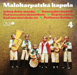 vinyl LP MALOKARPATSKÁ KAPELA Malokarpatská Kapela 4  (LP bazár)