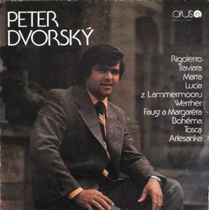 vinyl LP PETER DVORSKÝ Peter Dvorský (LP bazár)