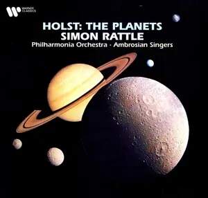 vinyl LP Rattle, Simon / Philharmonia Orchestra / Ambrosian Singers Holst: the Planets (LP bazár)