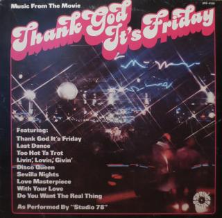 vinyl LP Studio '78 Thank God It's Friday (Music From The Movie) (New-old stock)