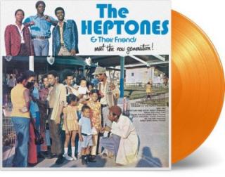 vinyl LP THE HEPTONES Meet the Now Generation  (limited orange coloured edtion)
