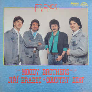 vinyl LP THE MOODY BROTHERS With JIŘÍ BRABEC Friends  (LP bazár)