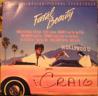 vinyl LP Various ‎– Fatal Beauty (Original Motion Picture Soundtrack) (180 gram.vinyl)