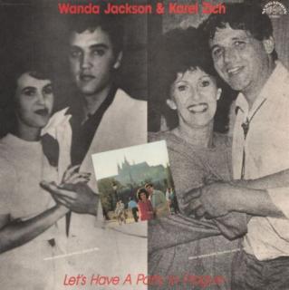 vinyl LP WANDA JACKSON  KAREL ZICH Let´s Have A Party In Prague (LP bazár)
