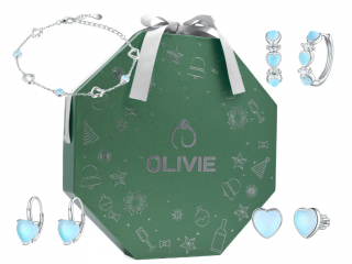Olivie Adventný kalendár MESAČNÉ SRDCE 8162